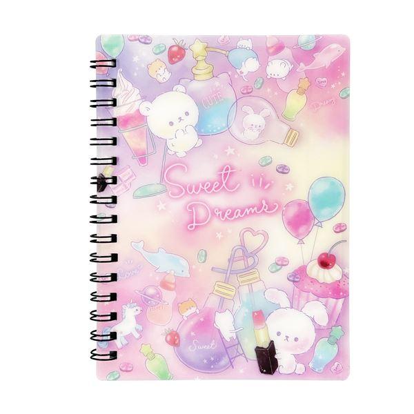 シールコレクションノート ドリーム 無地 24ページ ［柄指定不可］ (100円ショップ 100円均一 100均一 100均)