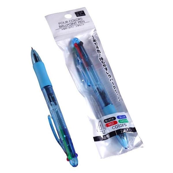 ボルペン　4色 新製品】蛍光カラーインク搭載の4色ボールペン｜