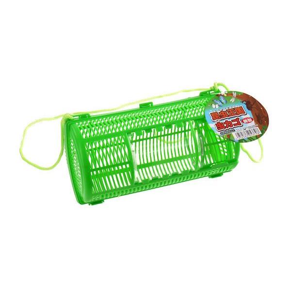虫かご 昆虫王国 筒型 10 10 5 21cm ヒモ付 2nhp 100円雑貨 日用品卸 Bababa 通販 Yahoo ショッピング