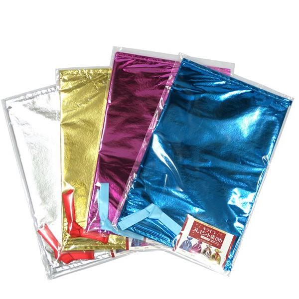 ラッピング袋 キラキラ ｍサイズ ４５ ３５ｃｍ リボン付 色指定不可 2nhp 100円雑貨 日用品卸 Bababa 通販 Yahoo ショッピング