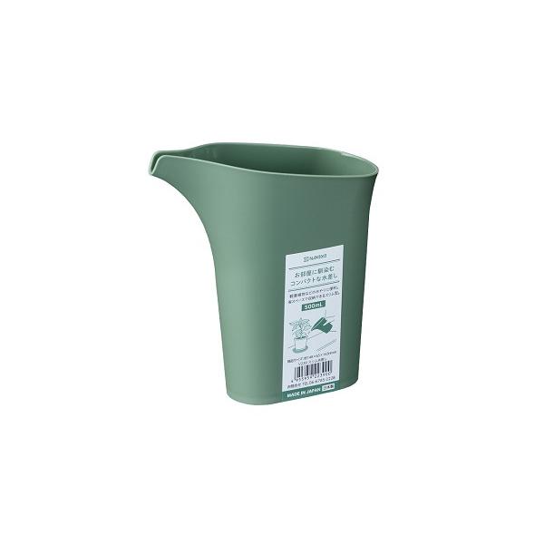 園芸用の水差しです。省スペースで収納できるスリムな形状です。コンパクトで卓上の観葉植物などの水やりに便利です。※色の指定はできません●サイズ(約)・148×65×高さ163mm●容量(約)・500ml●耐熱120度●原料樹脂・ポリプロピレン...