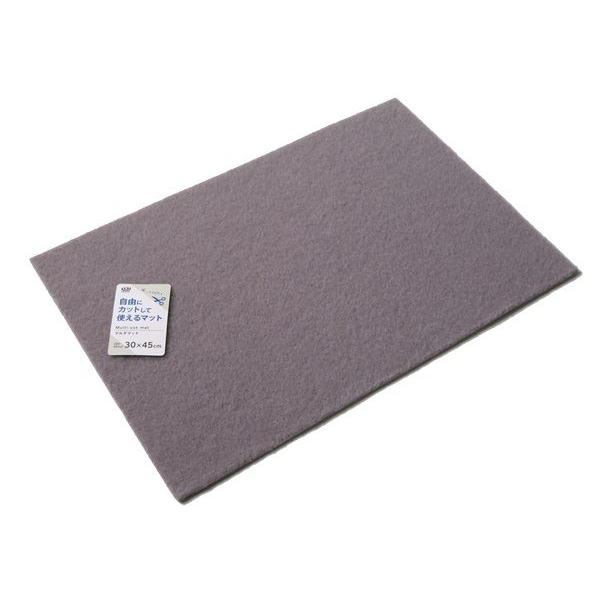 マルチマットです。自由にカットして使える多目的マットです。そのままマットとして使ったり、DIYや手芸の素材としても使えます。※洗濯・アイロン・乾燥機・ドライクリーニング 非対応※色の指定はできません●サイズ(約)・300×450mm●材質・...