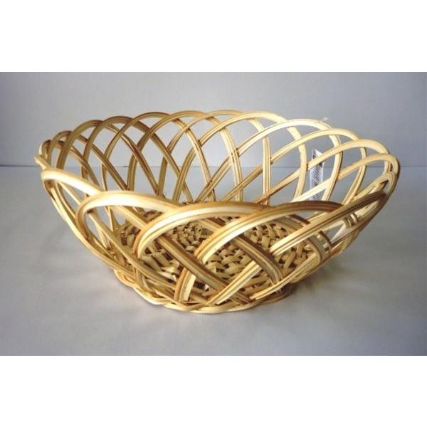 竹編みフルーツバスケット丸型 2ooy 100円雑貨 日用品卸 Bababa 通販 Yahoo ショッピング