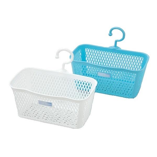 ファッションバスケット フック付 12.5×18×高さ17cm ［色指定不可