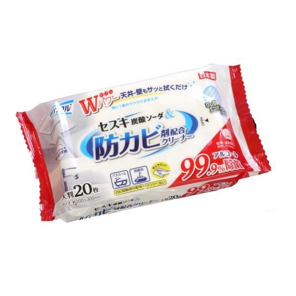 防カビ剤配合クリーナー セスキ炭酸ソーダ配合 ２０ ３０ｃｍ ２０枚入 2rid 100円雑貨 日用品卸 Bababa 通販 Yahoo ショッピング