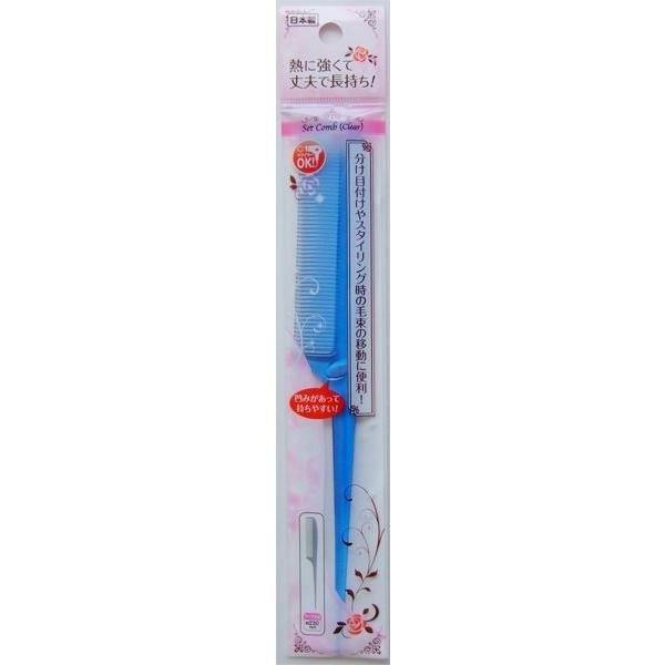 セットコーム クリア 23cm ［色指定不可］ (100円ショップ 100円均一