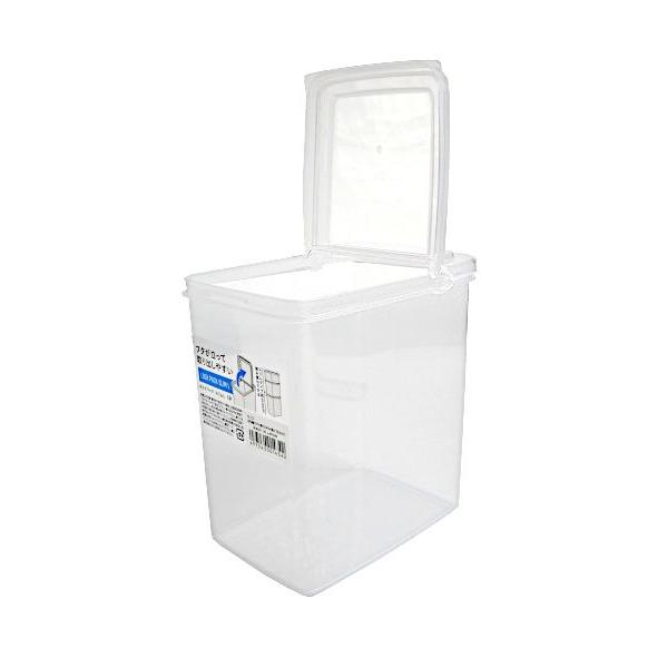 保存容器です。開けるとフタが固定されパタンと閉じません。収納に便利なスリムタイプです。フタと本体は外せます。同じ商品を積み重ねる事ができます。※本品は完全密閉ではございません※直火・オーブン・グリル・食器洗い乾燥機・食器乾燥機 非対応●サイ...