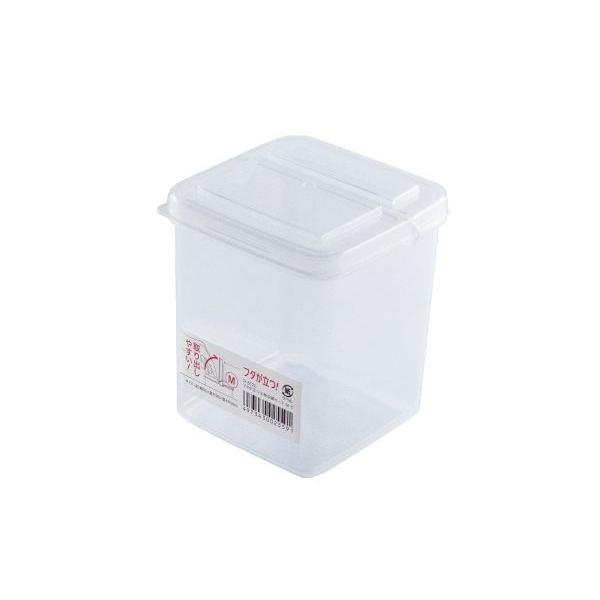 １００円商品  小物収納ケース フタが立つ小物収納ケース クリア M(9.5×9.5×11.3cm) (100円ショップ