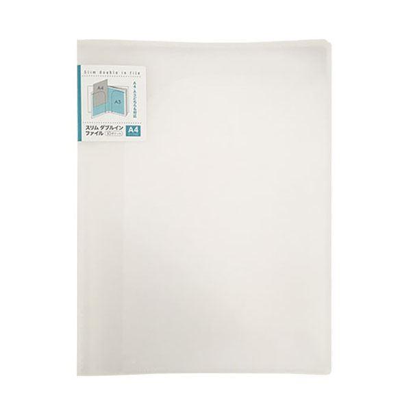 ポケットファイル ダブルインファイル スリムタイプ ａ４サイズ対応 １０ポケット 2snn 100円雑貨 日用品卸 Bababa 通販 Yahoo ショッピング