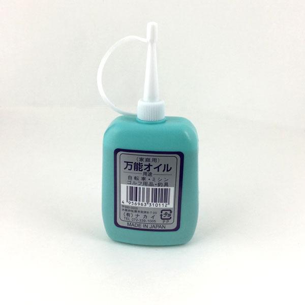 〇家庭用の万能オイルです。自転車・ミシン・ゴルフ用品・釣具・電気器具・大工工具などに使用できます。細かいところにも使いやすい先細ノズルです。機械類の潤滑と防サビにお使いください。●サイズ（約）・６０×３５×高さ１３０ｍｍ●内容量（約）・１０...