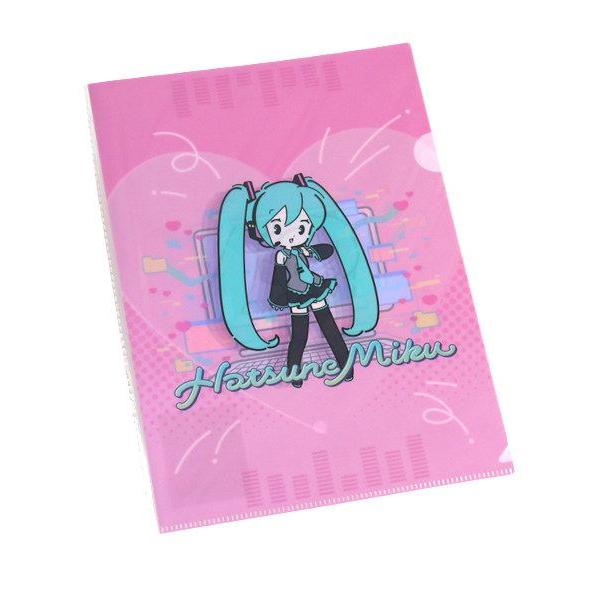 初音ミク A4クリアホルダー プチシリーズ ［色柄指定不可］ (100円