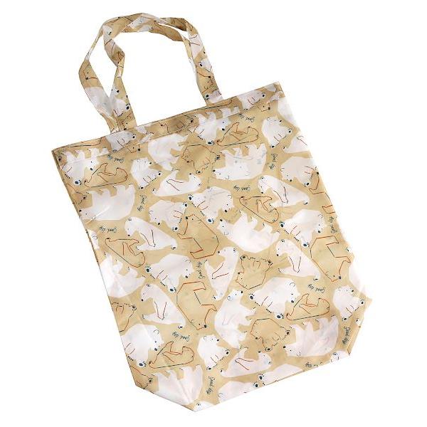 トートバッグ アニマル 40×35×マチ12.5cm ［色柄指定不可］ : 100円