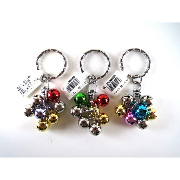 キーホルダー 鈴７個付 カラー 色指定不可 2tgm 100円雑貨 日用品卸 Bababa 通販 Yahoo ショッピング
