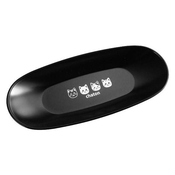 おしぼり受けです。猫のプリントがかわいい合成漆器のおしぼり受けです。来客時のおしぼり置きに便利です。※煮沸・電子レンジ・オーブン・食器洗浄機 非対応●サイズ(約)・75×184×高さ17mm●耐熱70度/耐冷-20度●材質・ABS樹脂(ウレ...