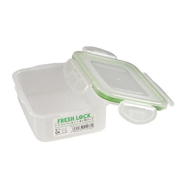 保存容器です。シリコンゴムパッキン付きで4ケ所をしっかりロックします。フタを外せば電子レンジで温めることができます。食材やおかずの作り置きの保存に便利です。※直火・オーブン・グリル・食器洗浄機・乾燥機 非対応※完全密封ではございません●サイ...