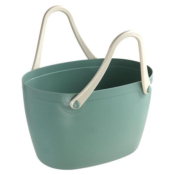 コルトナバッグです。丸洗いできる防水バッグです。洗濯やレジャーでの使用にも便利です。※パッケージの表示価格は店頭販売価格の為、当店販売価格とは異なります●サイズ(約)・305×210×高さ320mm●色・スモークグリーン●原料樹脂・本体:ポ...