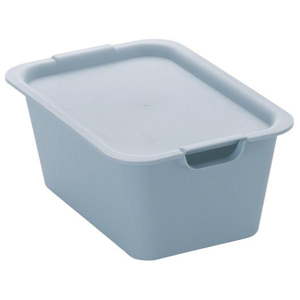 ○フタ付きのシンプルな収納ボックスです。外寸サイズは、約２７．５×１９×高さ１２ｃｍです。フタ付きの為、積み重ねが可能です。お子様のオモチャや、お部屋の細々とした小物の整理整頓に便利です。ちょうどいいサイズ感でどこにでも置けます。□外寸サイ...