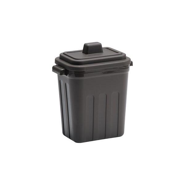 ごみ箱です。ペールボックス風のフタ付きのゴミ箱です。小物入れとしてもお使いいただけます。●サイズ(約)・175×110×高さ205mm●容量(約)・約1.8L●色・ブラウン●耐熱120度/耐冷-20度●原料樹脂・ポリプロピレン●用途・ゴミ箱...