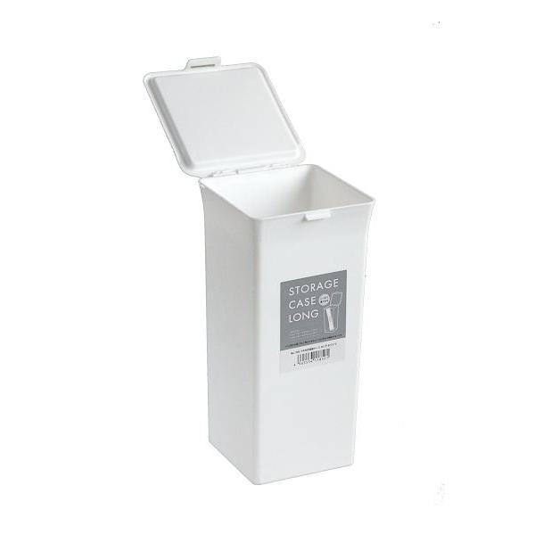 収納ケースです。シンプルデザインの縦型ケースです。カチッと閉まるロック式のフタです。スティックコーヒーなどの保管に便利です。※大きく開きすぎるとフタが外れる場合がございます●外寸(約)・88×95×高さ178mm●内寸(約)・65×65×高...