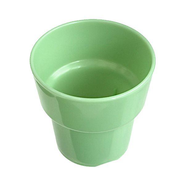 ガラス風ポット 3号 直径10×高さ10cm ［色指定不可］ (100円