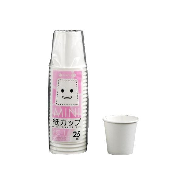 ミニ紙コップ ６０ｍｌ ２５個入 2yue 100円雑貨 日用品卸 Bababa 通販 Yahoo ショッピング