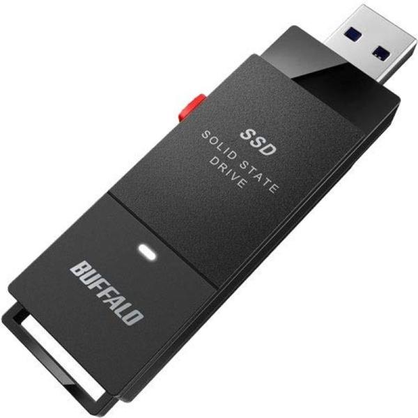 BUFFALO バッファロー 外付けSSD ブラック 1.0TB SSD-PUT1.0U3-BKA :20230117150926-00068:かわずらどうマート 通販 ADATA UE720-1000G-CBK RD 外付けSSD USB3.2 Gen2対応 1TB