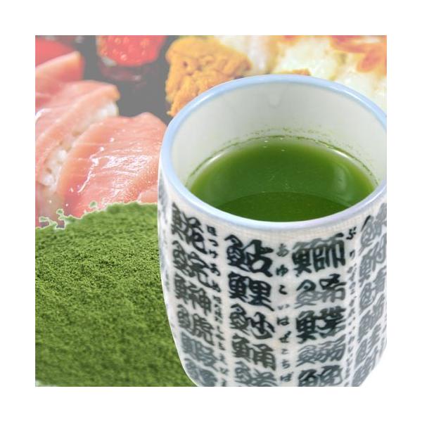 業務用 粉末緑茶 寿司屋の 粉末茶 5kg 1kg X 5袋入 静岡 粉茶
