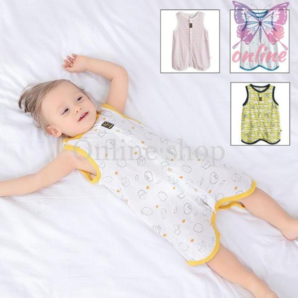 ■ 品名：ベビー寝袋■ 素材：コットン■ カラー：全4色■ サイズ：S-L■ 季節：春 夏 秋スリーパー ガーゼ メッシュ 赤ちゃん ハンスパンプキン 夏用クールスリーパー ジッパー型 ベビー キッズ ガーゼ スリーパー 綿 コットン 出産...