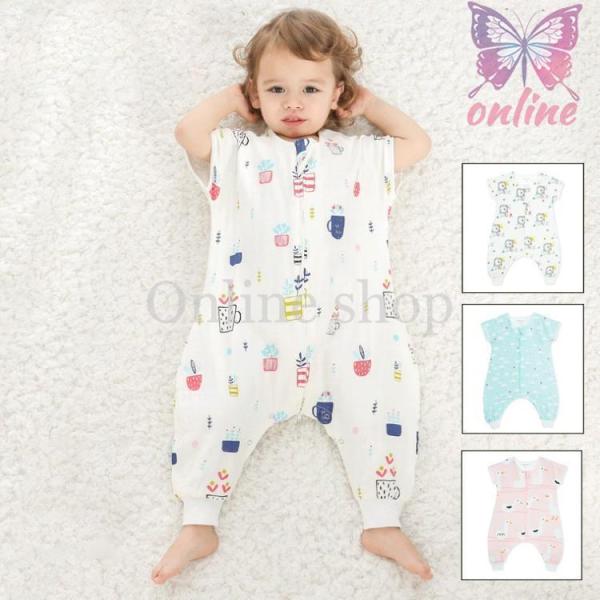 【品名】:ベビー寝袋【素材】:コットン【おすすめ季節】：春 夏 秋 【カラー】：全8色【サイズ】：M-Lsanwa fashionのキーワード：スリーパー ガーゼ メッシュ 赤ちゃん ハンスパンプキン 夏用クールスリーパー ジッパー型 ベビ...