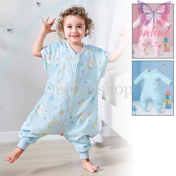 ■ 品名：ベビー用寝袋■ 素材：コットン■ カラー：全2色■ サイズ：S〜XLスリーパー ガーゼ メッシュ 赤ちゃん ハンスパンプキン 夏用クールスリーパー ジッパー型 ベビー キッズ ガーゼ スリーパー 綿 コットン 出産祝い オールシー...