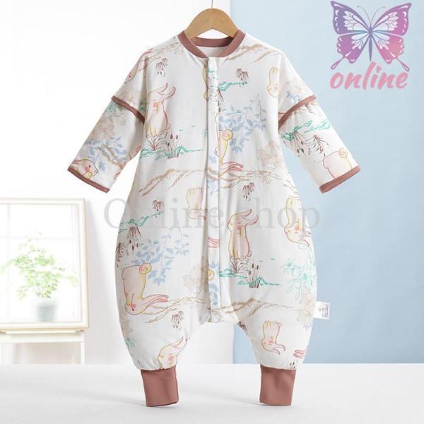 ■ 品名：赤ちゃん寝袋■ 素材：コットン■ カラー：全6色■ サイズ：70-100スリーパー ガーゼ メッシュ 赤ちゃん ハンスパンプキン 夏用クールスリーパー ジッパー型 ベビー キッズ ガーゼ スリーパー 綿 コットン 出産祝い オール...