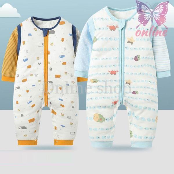 ■ 品名：ベビー用寝袋■ 素材：表地/綿         裏地/綿         充填物/綿■ サイズ：73-93■ 年齢：0-3.5歳スリーパー ガーゼ メッシュ 赤ちゃん ハンスパンプキン 夏用クールスリーパー ジッパー型 ベビー キ...