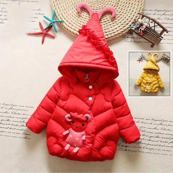 ■ 品名：ベビー中綿コート■ 素材：ポリエステル ■ 充填物：コットン■ カラー：全2色■ サイズ：90-120■ 季節：秋/冬検索ワード：ベビー ロンパース 子どもダウンコート カバーオール ジャンプスーツ フード付き 防寒アウター ダウ...