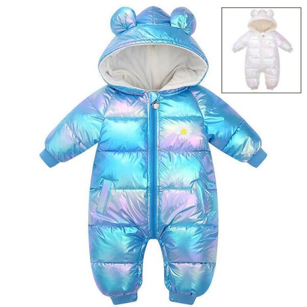 ■ 品名：ベビー用中綿コート■ 表地：ポリエステル■ 充填物：ポリエステル■ 裏地：ベルボア■ カラー：全2色■ サイズ：80-90 検索ワード：ベビー ロンパース 子どもダウンコート カバーオール ジャンプスーツ フード付き 防寒アウター...