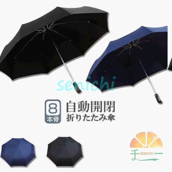 折りたたみ傘 晴雨兼用 自動開閉 シンプル ビジネス 紳士用 通勤 撥水 折り畳み 大きい 傘 メンズ レディース 遮光遮熱 耐風 日傘 雨傘 無地 男女兼用 梅雨対策