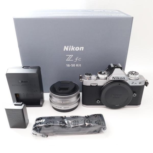 美品】ニコン Nikon ミラーレス一眼カメラ Z fc レンズキット シルバー