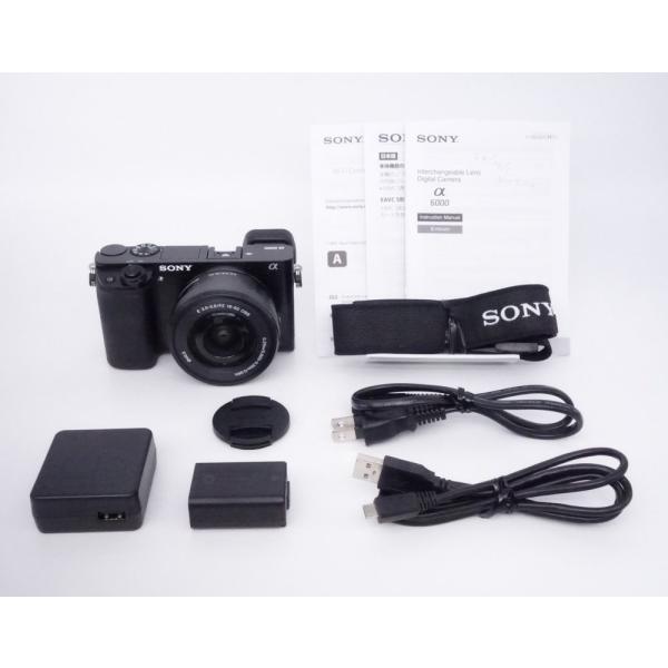 【美品】Sony α6000 ミラーレスカメラ パワーズームレンズセット レンタル] ソニー α6000 パワーズームレンズキット ミラーレス一眼