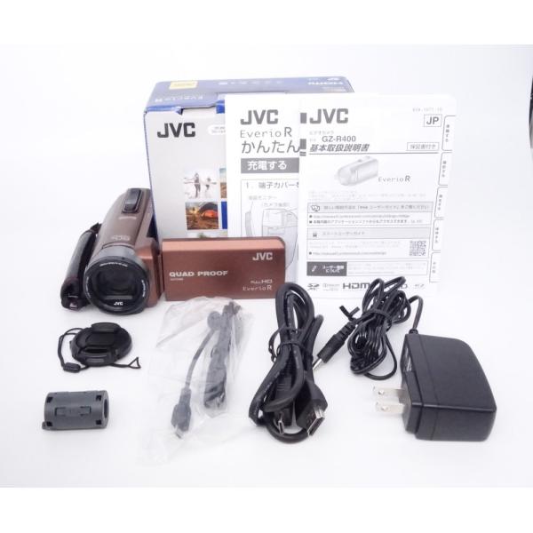 極上品】JVC ビデオカメラ Everio R 防水5m 内蔵メモリー32GB ライト