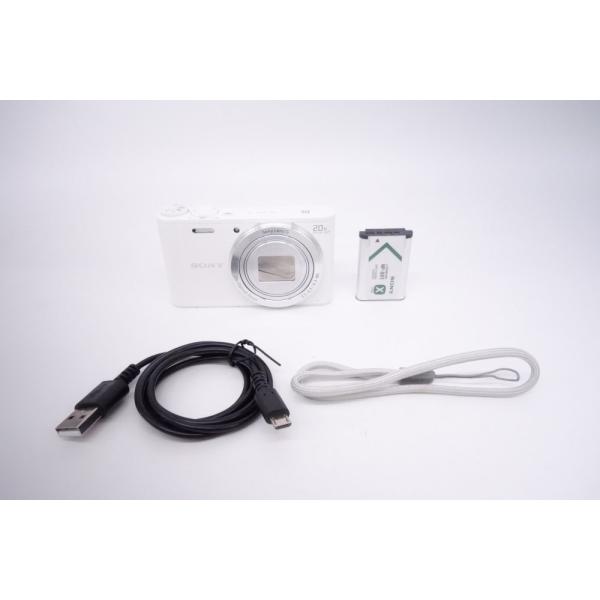 極上品】ソニー SONY デジタルカメラ Cyber-shot 光学20倍 ホワイト
