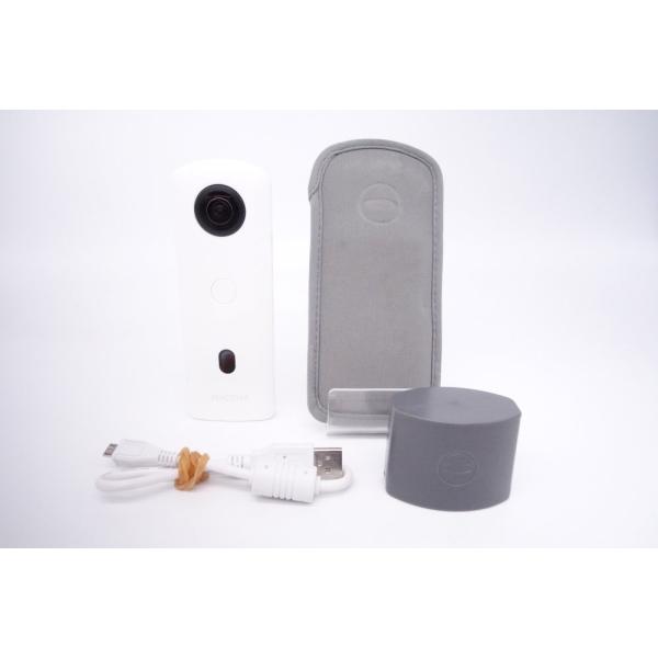 RICOH リコー THETA SC2 WHITE ホワイト 360度全天球カメラ   [6N0804]