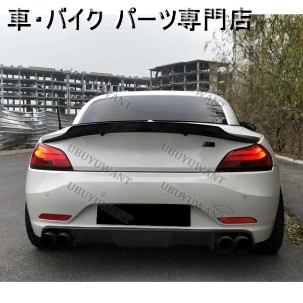 並行輸入品 2009-2016 BMW Z4 E89 カーボン リアスポイラー テール トランク ブーツ ウィング カバー カーアクセサリーの R スタ