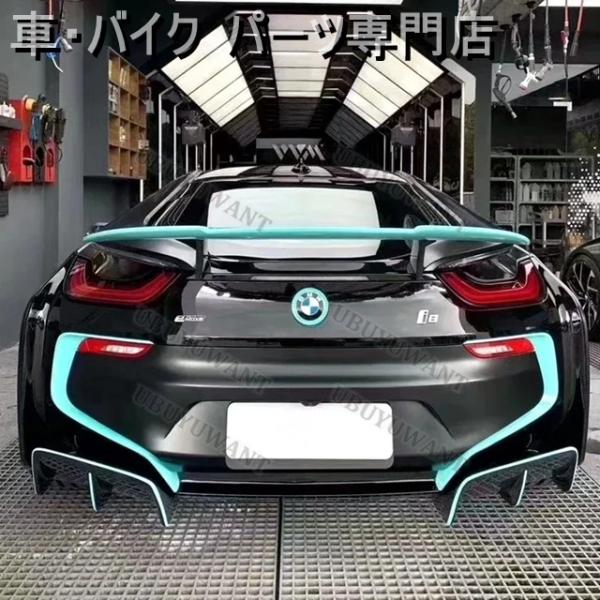 並行輸入品 BMW i8 GTスタリアスポイラーデッキリッドレーシングトランクリップテールウィング2014年2019年のに