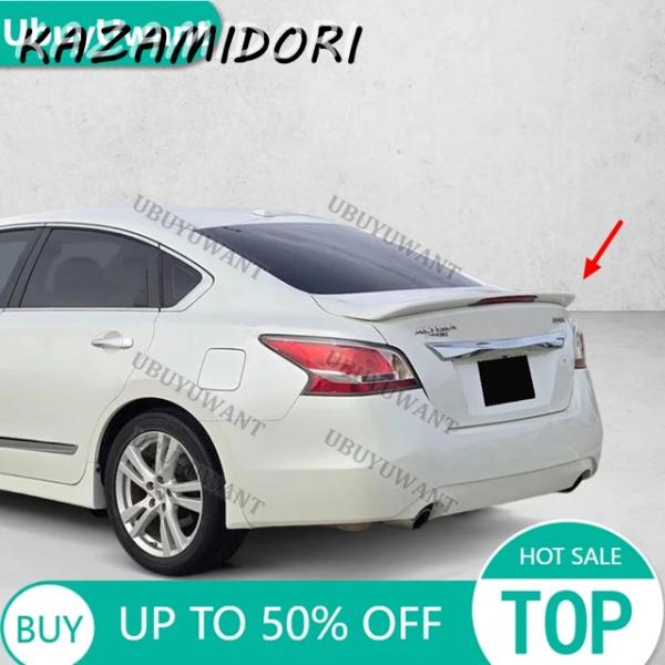 並行輸入品 日産ティアナ ティマ 2013 2014 2015   ABS リアリップスポイラー トランク ブーツウィング 1個