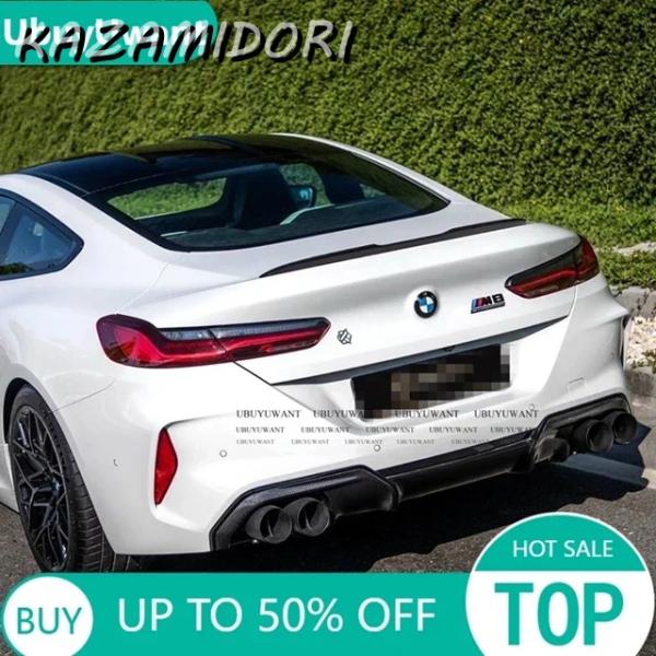 並行輸入品 BMW 8シリーズ G14 G15 G16 840i 2020 カーボンラバースポイラー テール トランク ウィング デコレーション