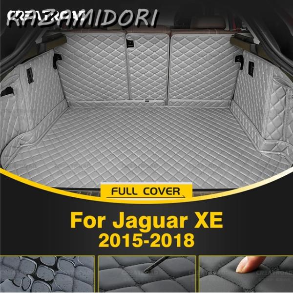 並行輸入品 ジャガー XE 2015-2016 - 18 対応 フルカバー トランクマット カーカーゴライナー インテリアアクセサリー