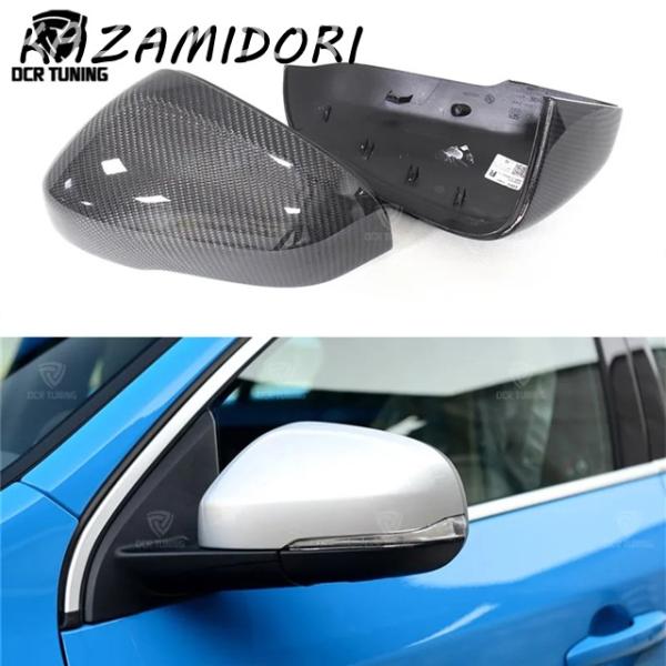 並行輸入品 ボルボ V40 V60 S60 2012 - 15 2016 2017年式用 カーボンミラーカバー  カーボンカバー