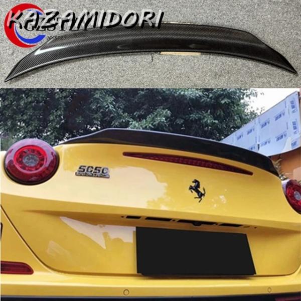 並行輸入品 フェラーリ カリフォルニア T 2015201620172018192020202122年式用    カーボンスポイラー リアウィング トランクリッ