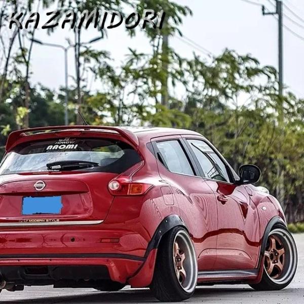 並行輸入品 日産 ジューク用スポイラー 2008-2015年式 ジューク用スポイラー ABS カーリアウィング プライマーカラー リアスポイラー
