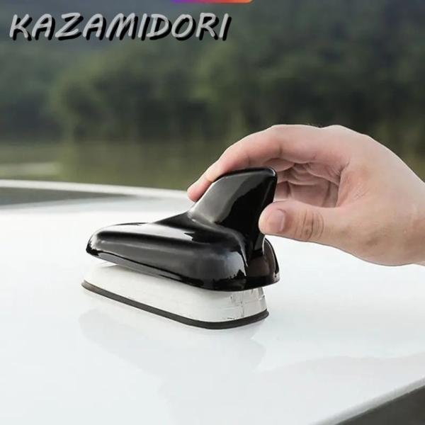 並行輸入品 アウディ A6 アバント用  カーボンABS ルーフアンテナ シャークフィン 信号アンテナ トリムカバー アクセサリー