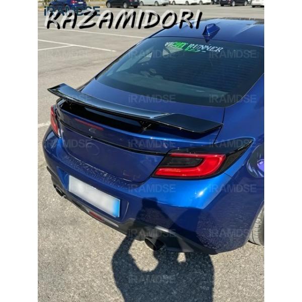 並行輸入品 トヨタ GR86／スバル BRZ 用リアテールウィング 2012-2025年式 カーボン調 アクセサリー